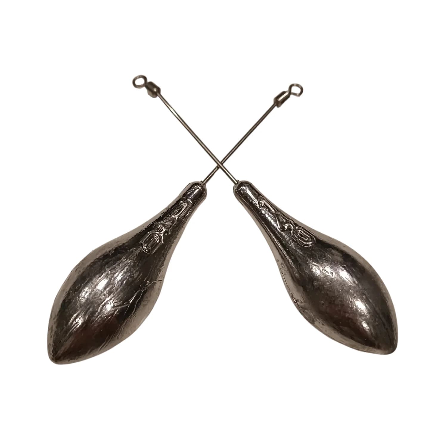 Lote 8 Plomos Portugues 60-150Gr Cebo del Oriente Varilla inox con rolling 1,6mm Surfcasting Competicion Pesca deportiva