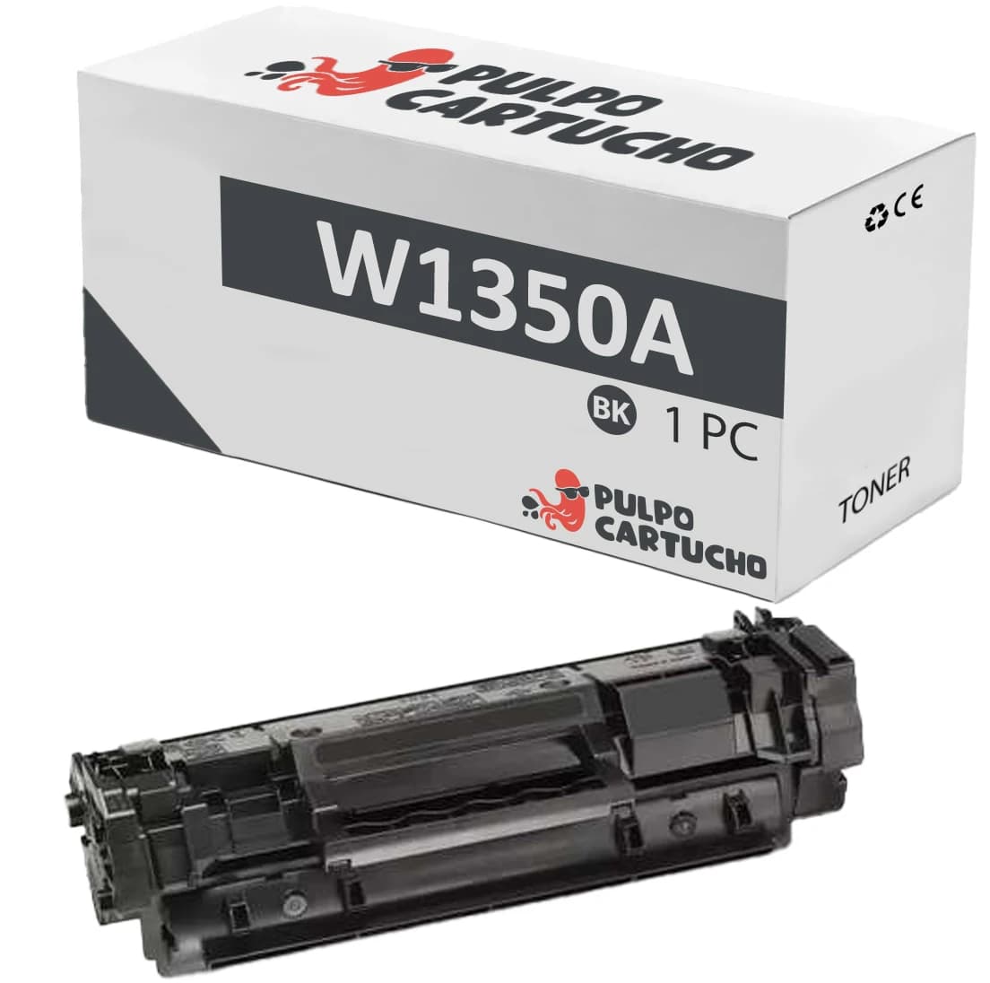 Toner Genérico W1350A Negro Compatible con HP 135A / W1350 - Para Impresoras LaserJet M207, M208, M209, M210, M211, M212, MFP M230, M232, M233D,