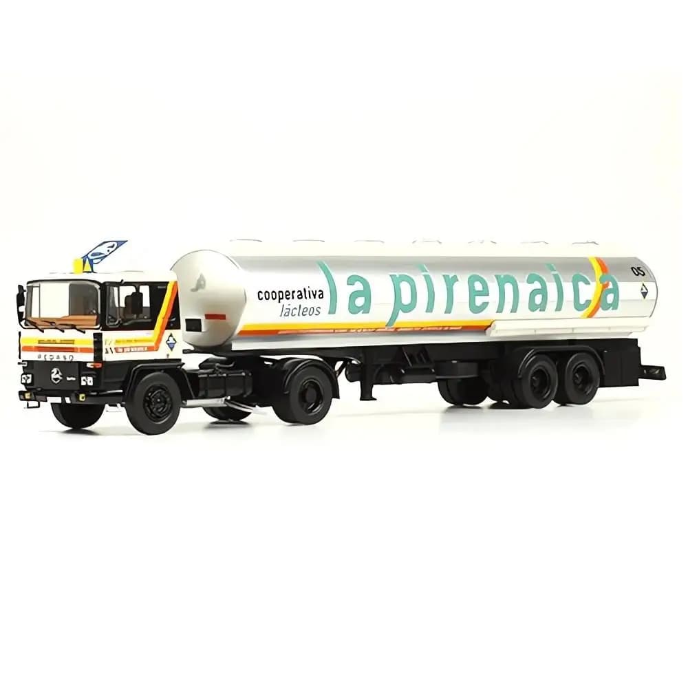 Altaya, Pegaso 1231T LA PIRENAICA 1983 1989 icónica cabeza tractora pesada conocida como Bocanegra transporte largo recorrido, Escala 1:43, Miniatura