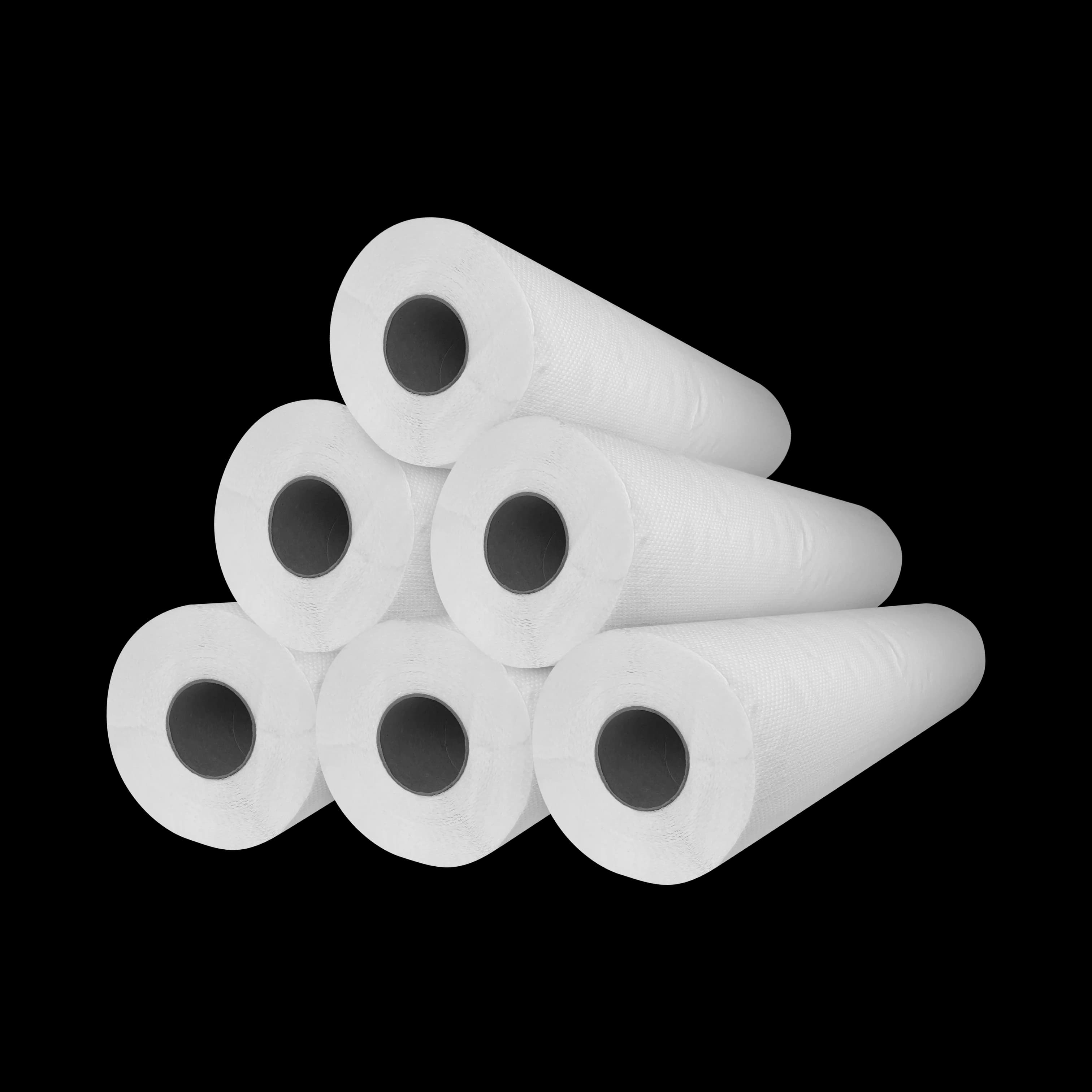 Rollos Papel Camilla Precortado cada 40 cm | 60 cm x 65 m | Rollo Papel de Camilla Masaje