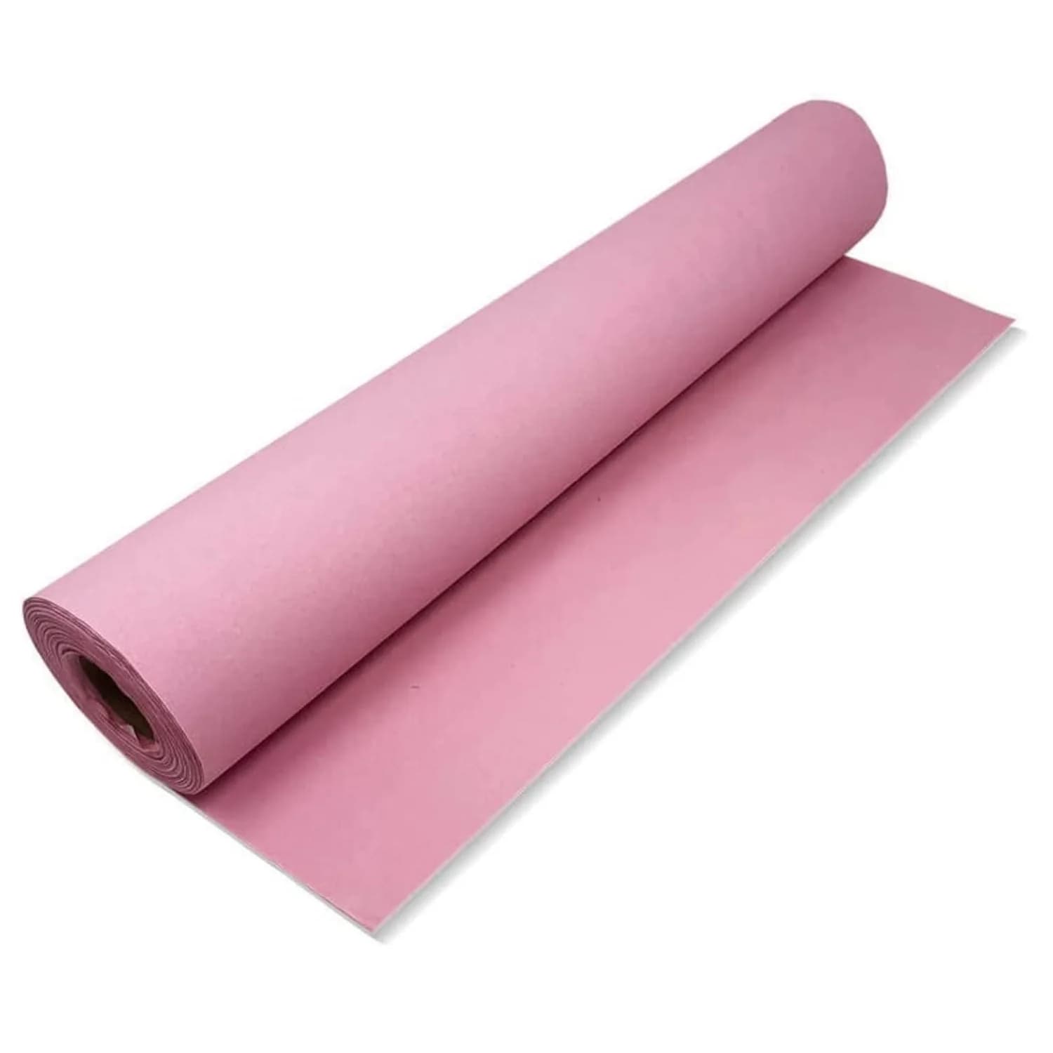 Rollo Papel Camilla Crepado Color Rosa 65 m | 1 Capa con acabado Liso