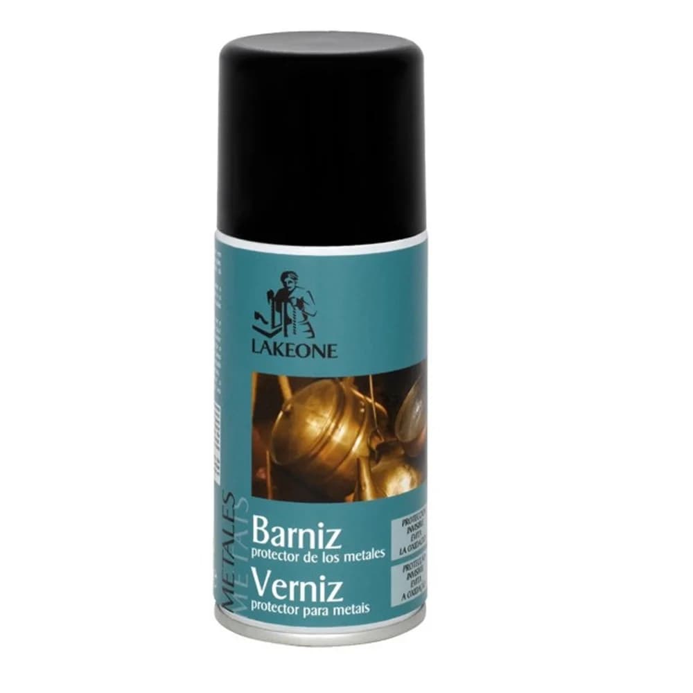 Barniz Protector de Metal Lakeone en Spray de 150 Ml
