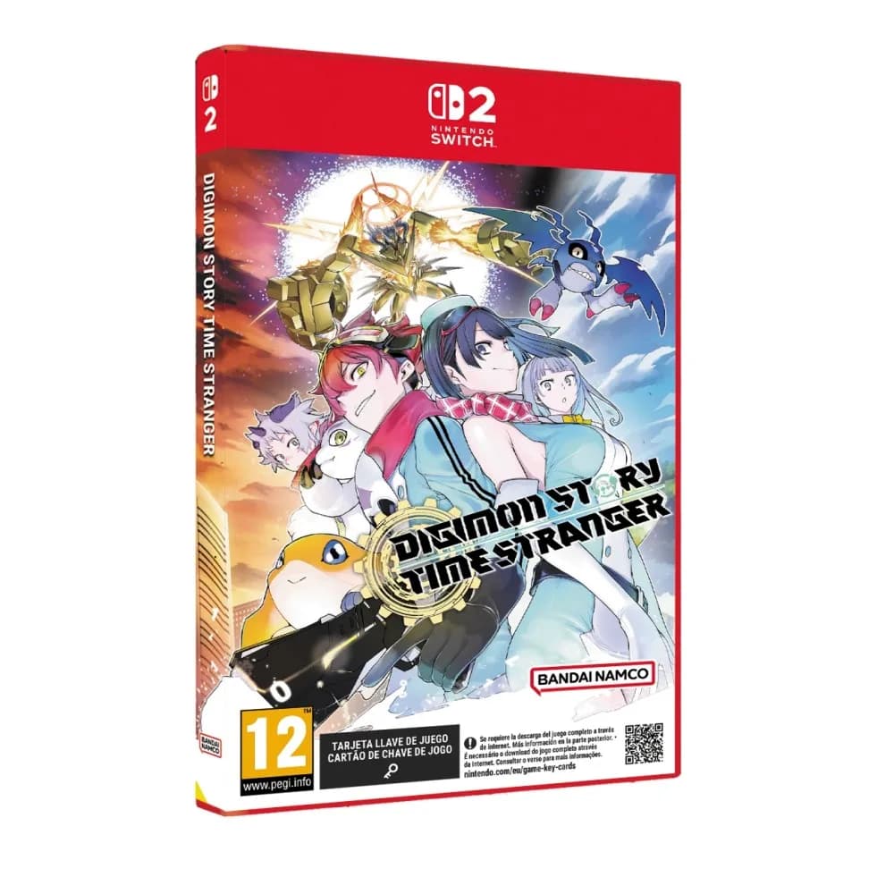 DIGIMON STORY: TIME STRANGER ELIGE TU VERSIÓN SWITCH2 NINTENDO SWITCH 2 O NINTENDO SWITCH JUEGO FÍSICO VERSIÓN ESPAÑOLA