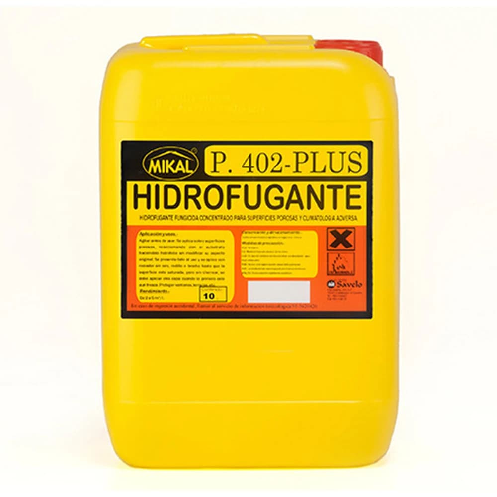 Hidrofugante P.402-Plus - 10 L - Silano y Siloxano