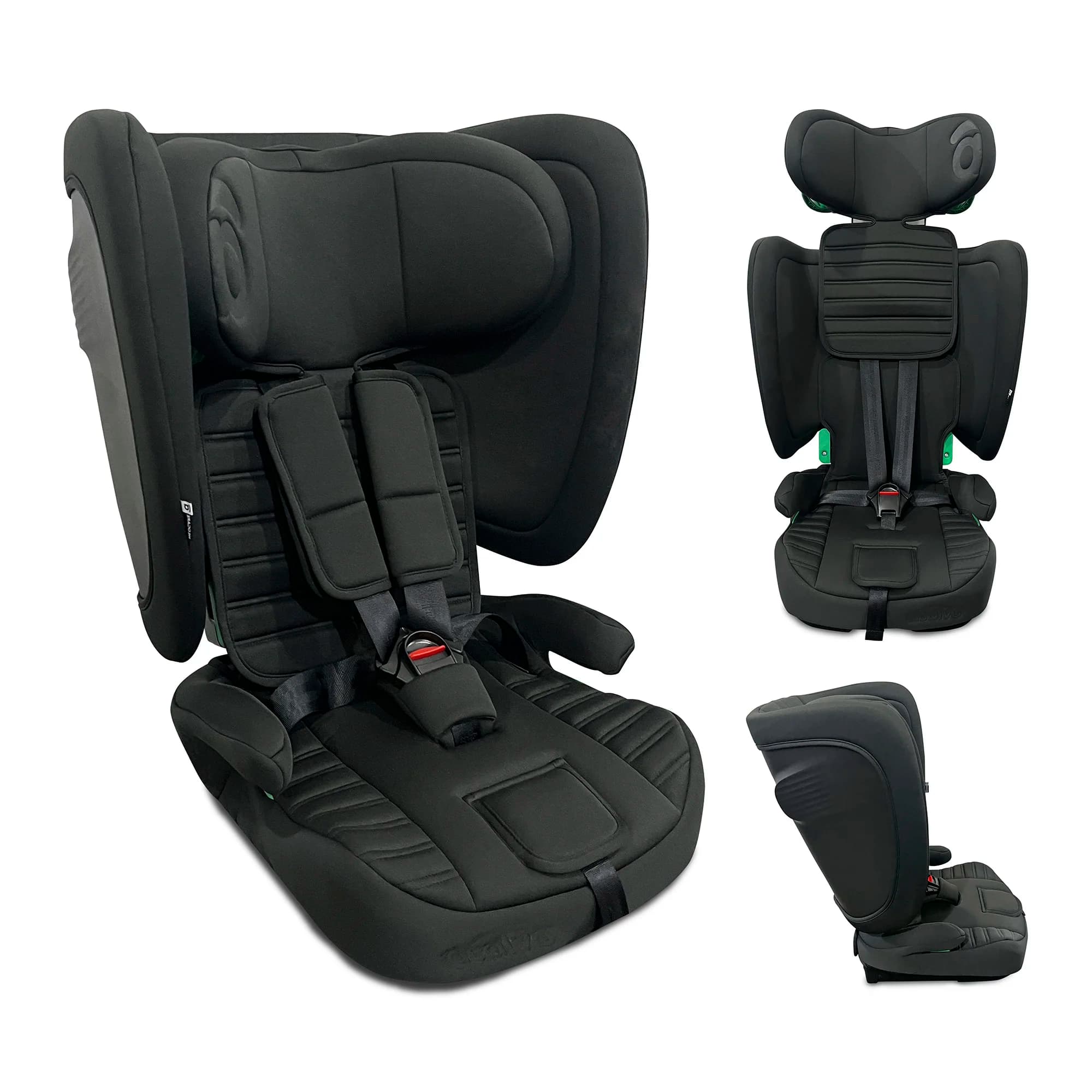 Asalvo Silla de Auto i-Size 76–150 cm Neocare – Desde 15 Meses hasta los 12 Años, Sentido de la Marcha, Reclinable, Funda Lavable y