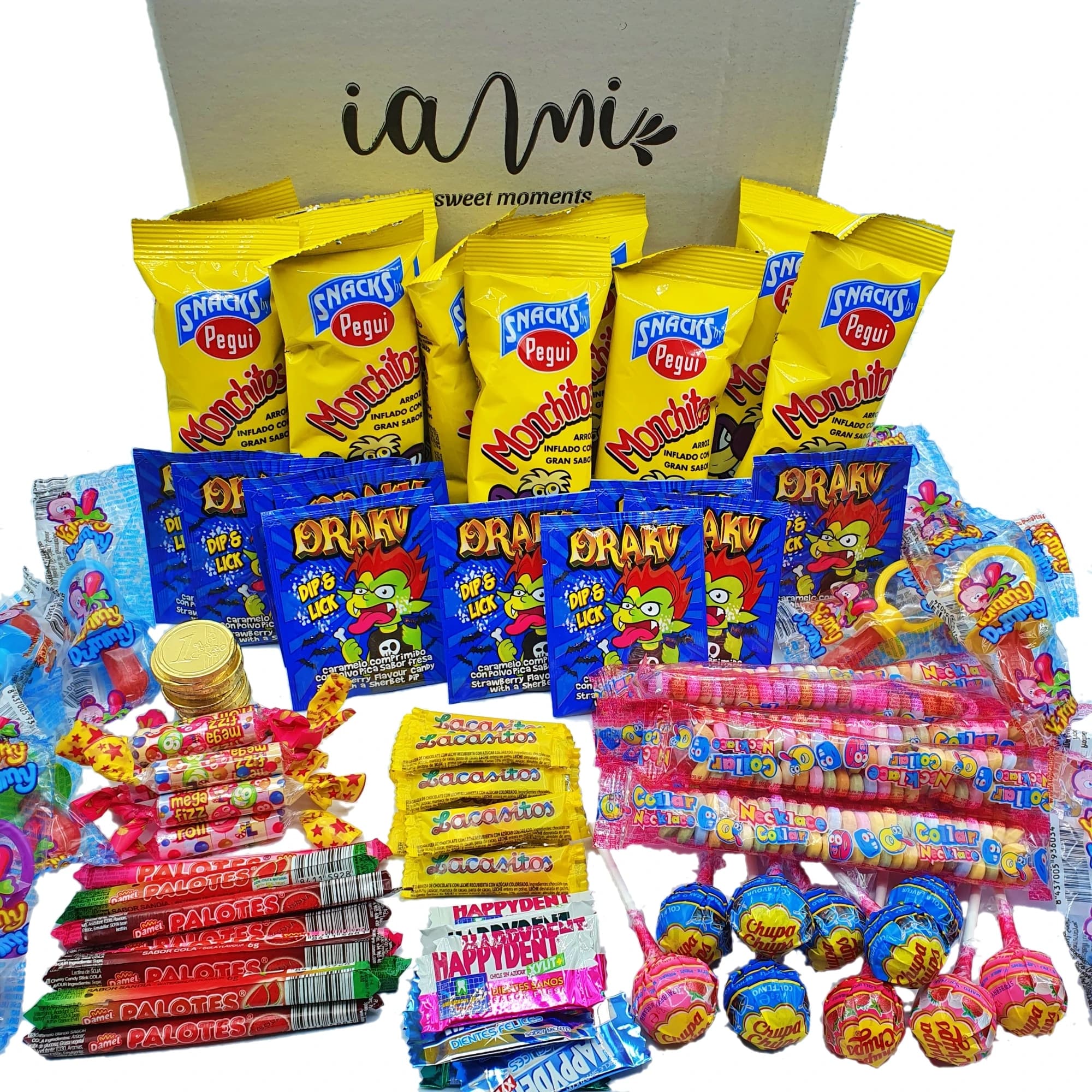 Chuches Cumpleaños, Chuches para Piñatas, Navidad, Cabalgatas, Fiestas Infantiles - Mega Pack 100 Unid - Surtido de Chuches, Gominolas, Golosinas,