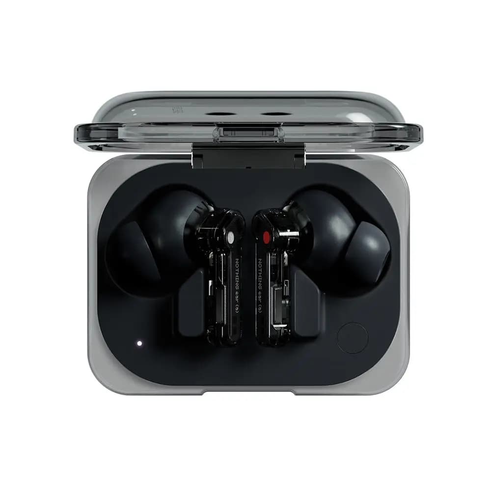Auriculares - Nothing Ear (a)  Global Versión  Auriculares inalambricos，Cancelación de Ruido Activa, Algoritmo de Mejora de Graves y hasta 42,5