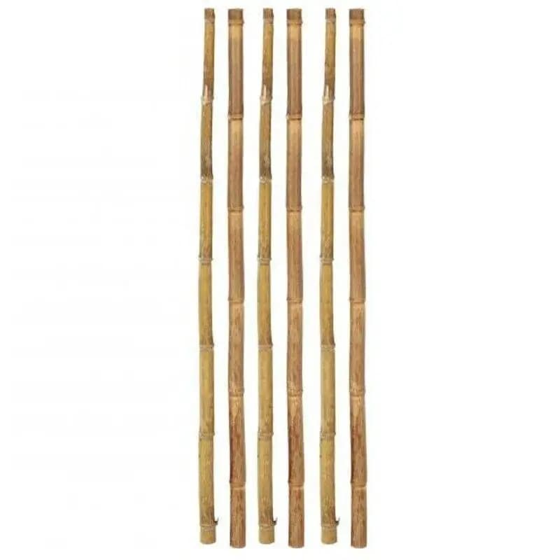 Maxia Market - Cañas De Bambú, Palitas, Tutores Decorativos Para Decoracion Jardin Hogar