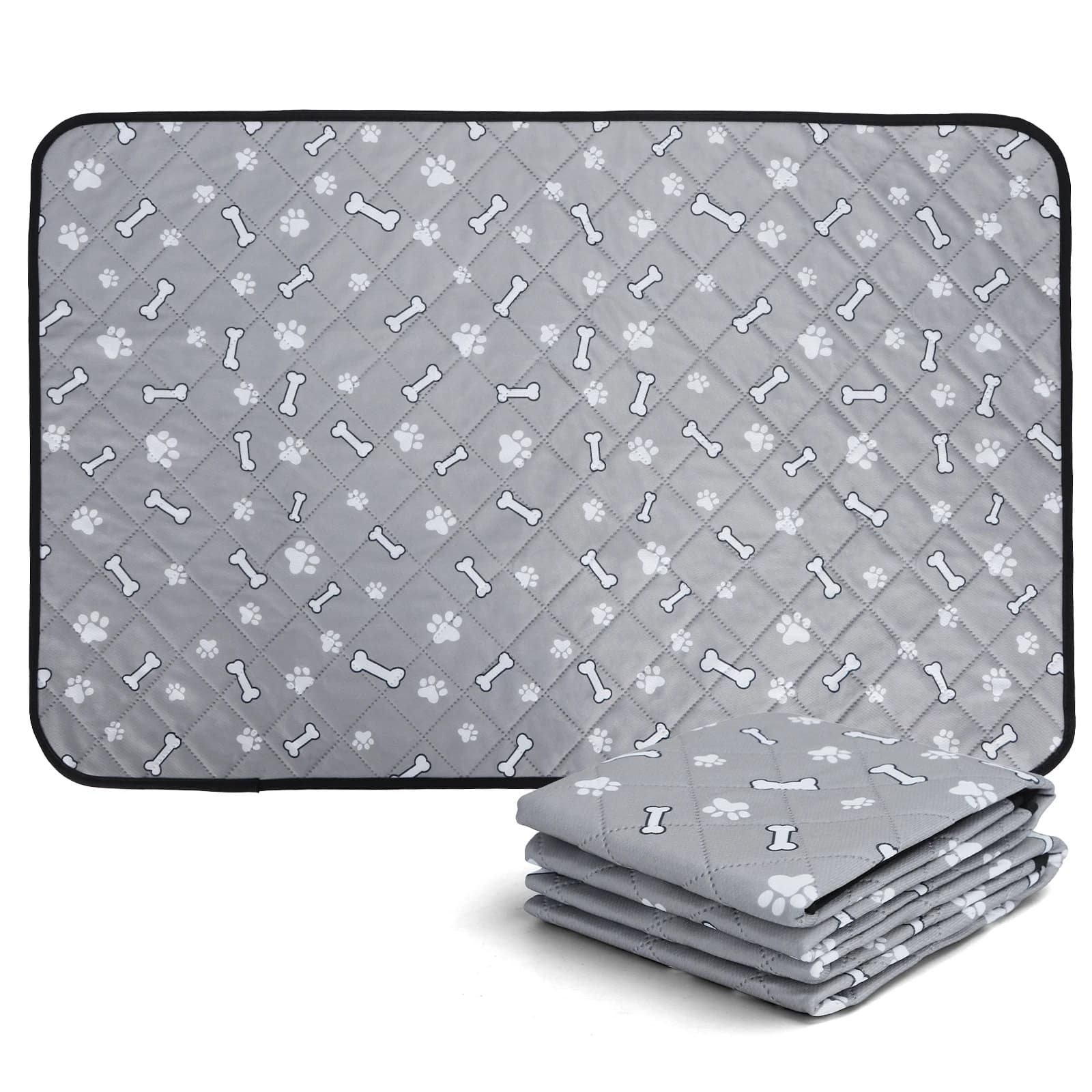Nobleza 2 PiezasAlmohadillas de Entrenamiento Lavables  para Perros,  Empapadores para Perros Reutilizables, para Perros y Gatos
