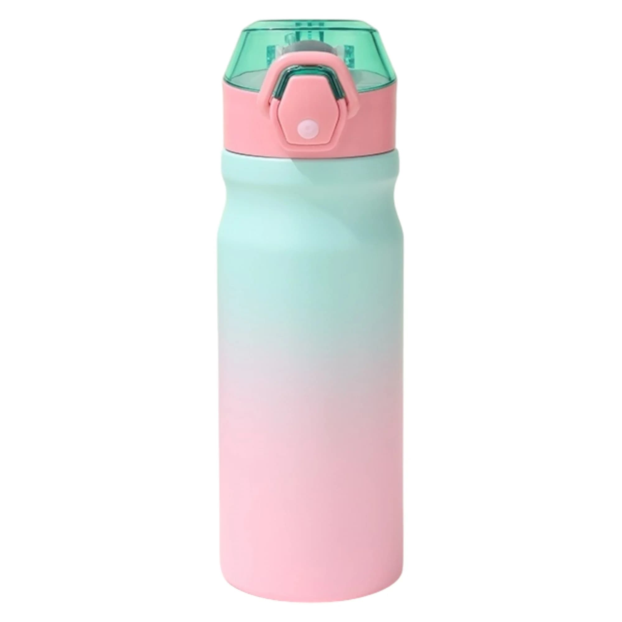 Botella de Agua Deportiva de 550ml  Sin BPA  Boquilla para Deporte  Con Texto Motivacional  Botella Agua Prueba de fugas, Botella Deportiva Tritan de