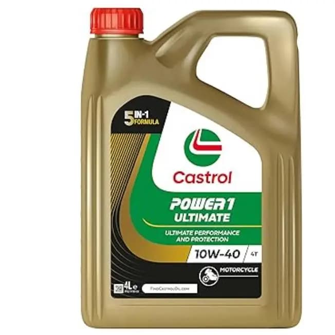 Castrol POWER1 Ultimate 4T 10W-40 Aceite de Moto 4L