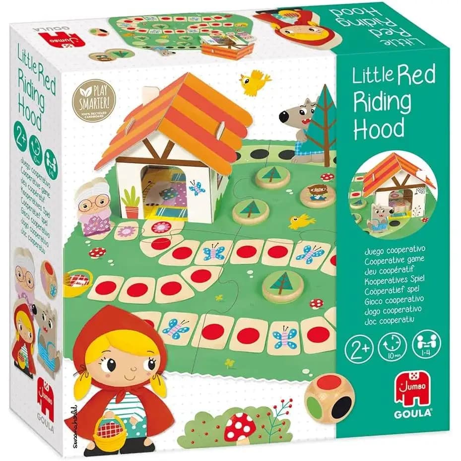Goula Goula Caperucita Roja (55262) – Juego de Mesa Educativo para los Más Pequeños