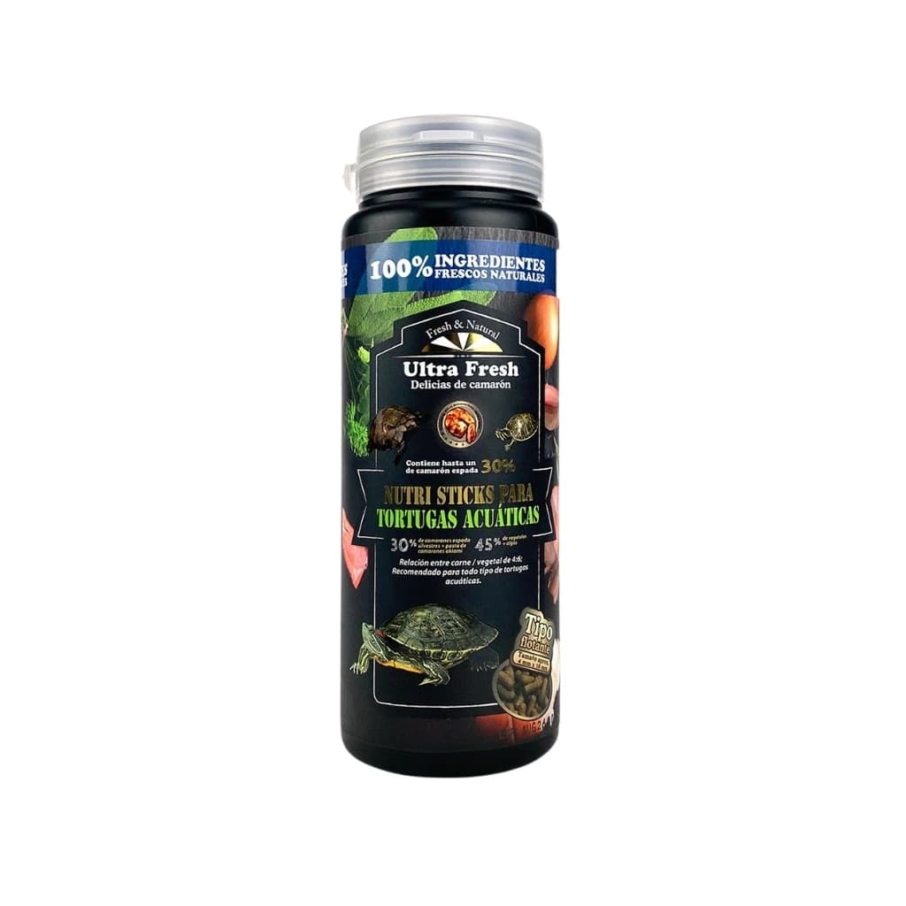 AZOO - Ultra Fresh - Turtle Nutri Stick - Alimento completo para Tortugas Acuáticas