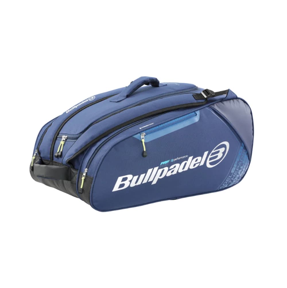 Paletero Bullpadel Performance Color Azul Marino - Paletero Pádel Unisex - Nueva temporada, paletero de gran capacidad, 4 palas, zapatillas -