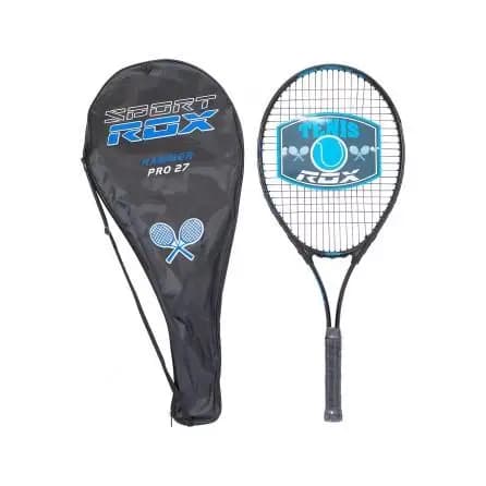 Raqueta de Tenis ROX Hammer Pro 27 ROX - Aleación de Aluminio - Alta Calidad - Funda Incluida