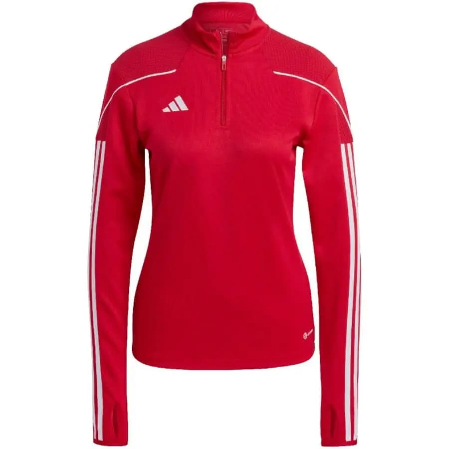 Sweatshirt adidas Tiro 23 League Training Top W HS3482 – Sudadera de entrenamiento para mujer con corte ergonómico, tejidos elásticos y