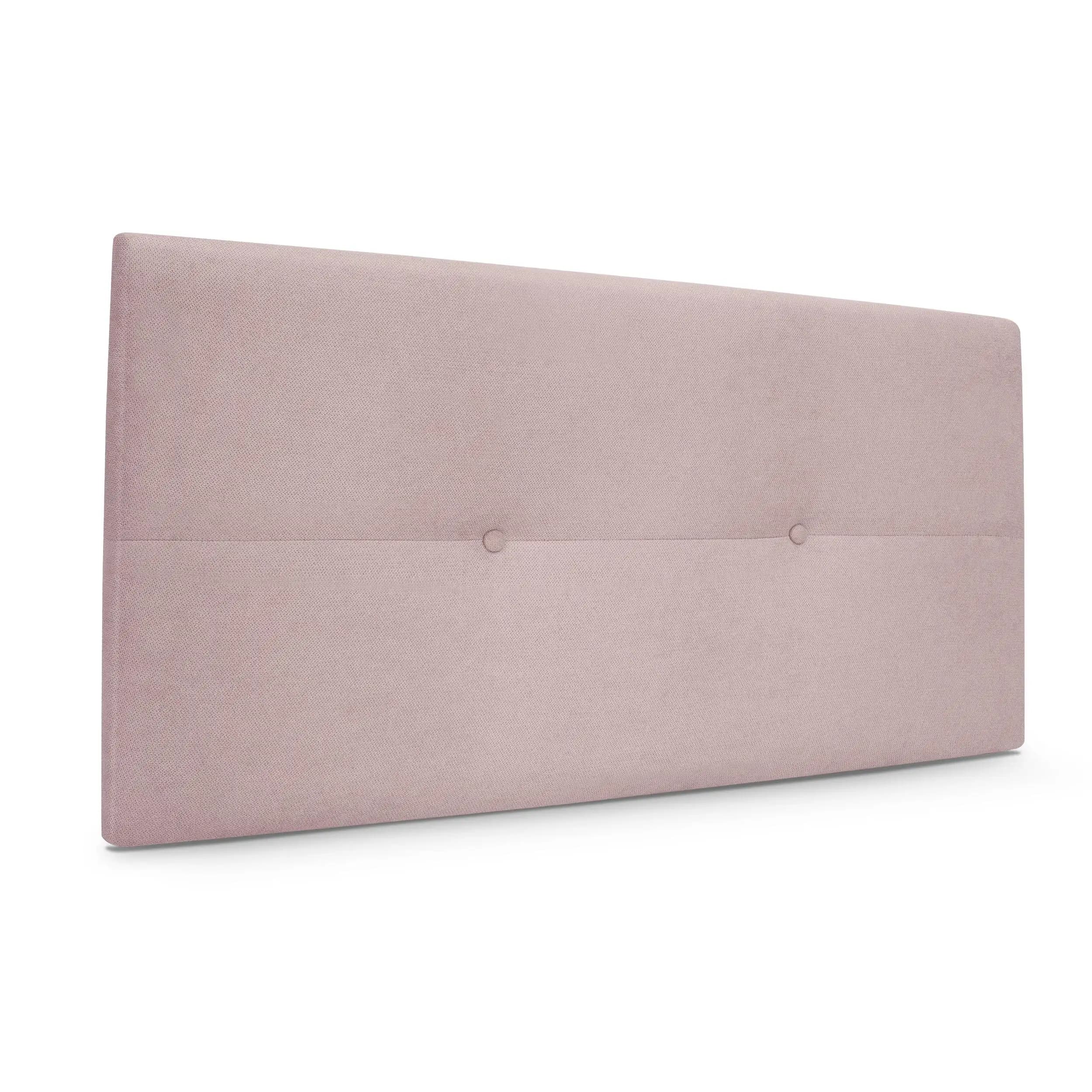 DHOME Cabecero de Polipiel o Tela AQUALINE Pro cabeceros Cabezal tapizado Cama Lujo (Salmón Tela)