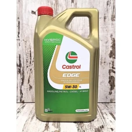 Castrol EDGE 5W30 LL 5L - Lubricante de motor de alto rendimiento