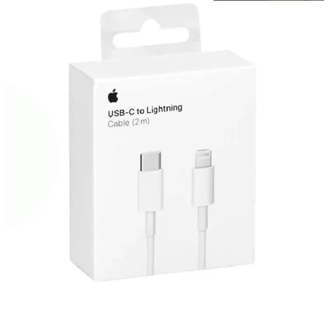 📢 Cable Apple Original USB-C a Lightning 2 m – Carga Rápida 20W
