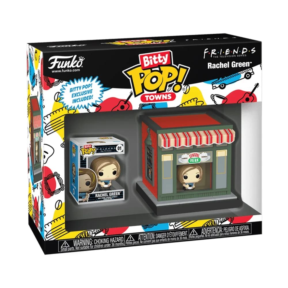 FUNKO BITTY POP! FRIENDS - RACHEL GREEN Y CENTRAL PERK, 83689, PRODUCTO CON LICENCIA OFICIAL, ENVÍO URGENTE A PENINSULA 24-48 HORAS