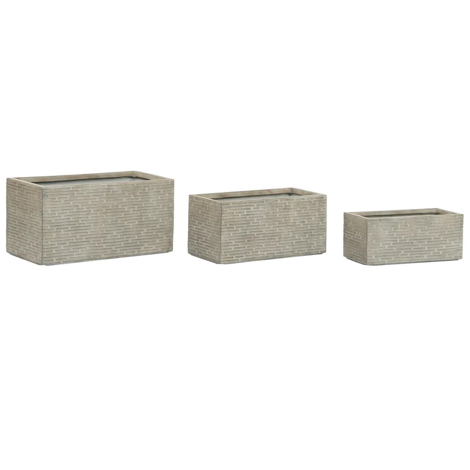Jardinera set 3 magnesia 74,5x37,5x37,5 , El mejor complemento para tu hogar.