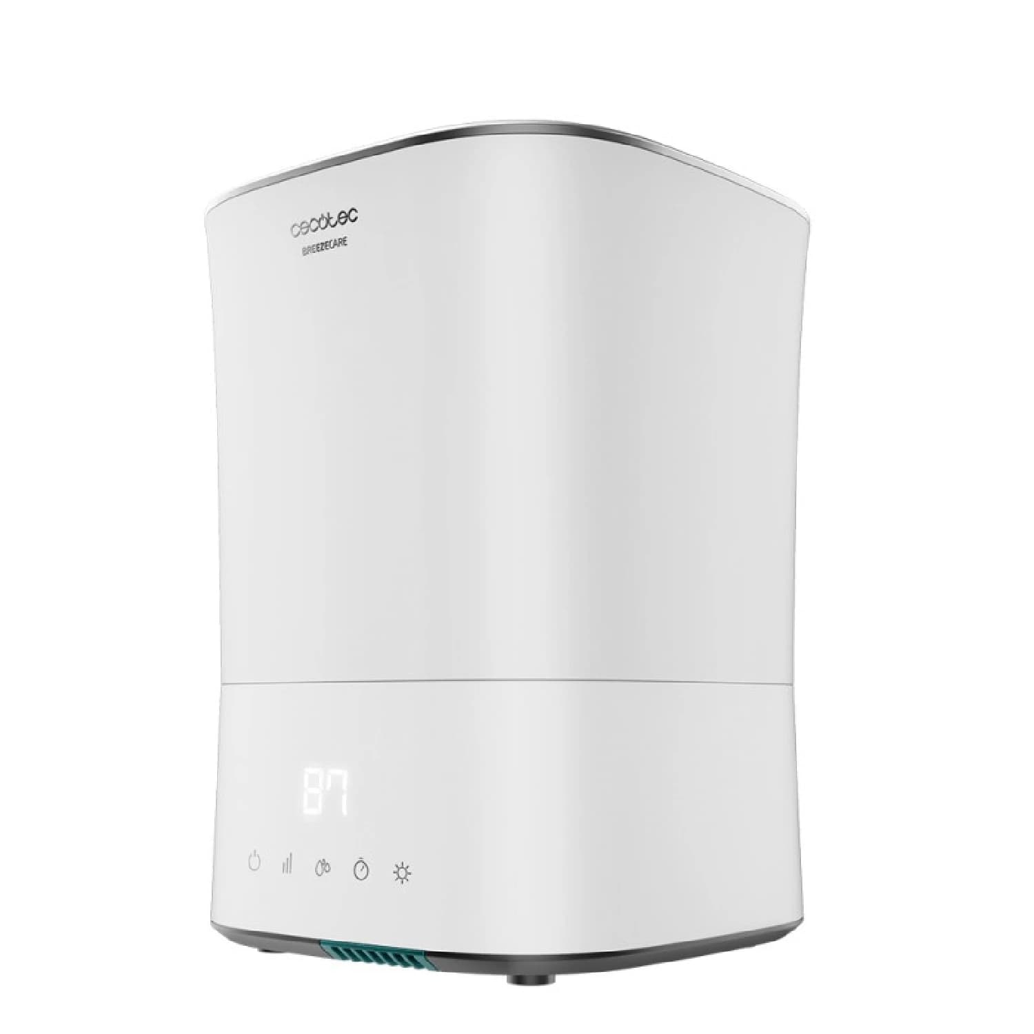 Cecotec Humidificador BreezeCare 3500 Warm. Depósito 5,5 litros, Humidificación 400 ml/h, Filtro cerámico