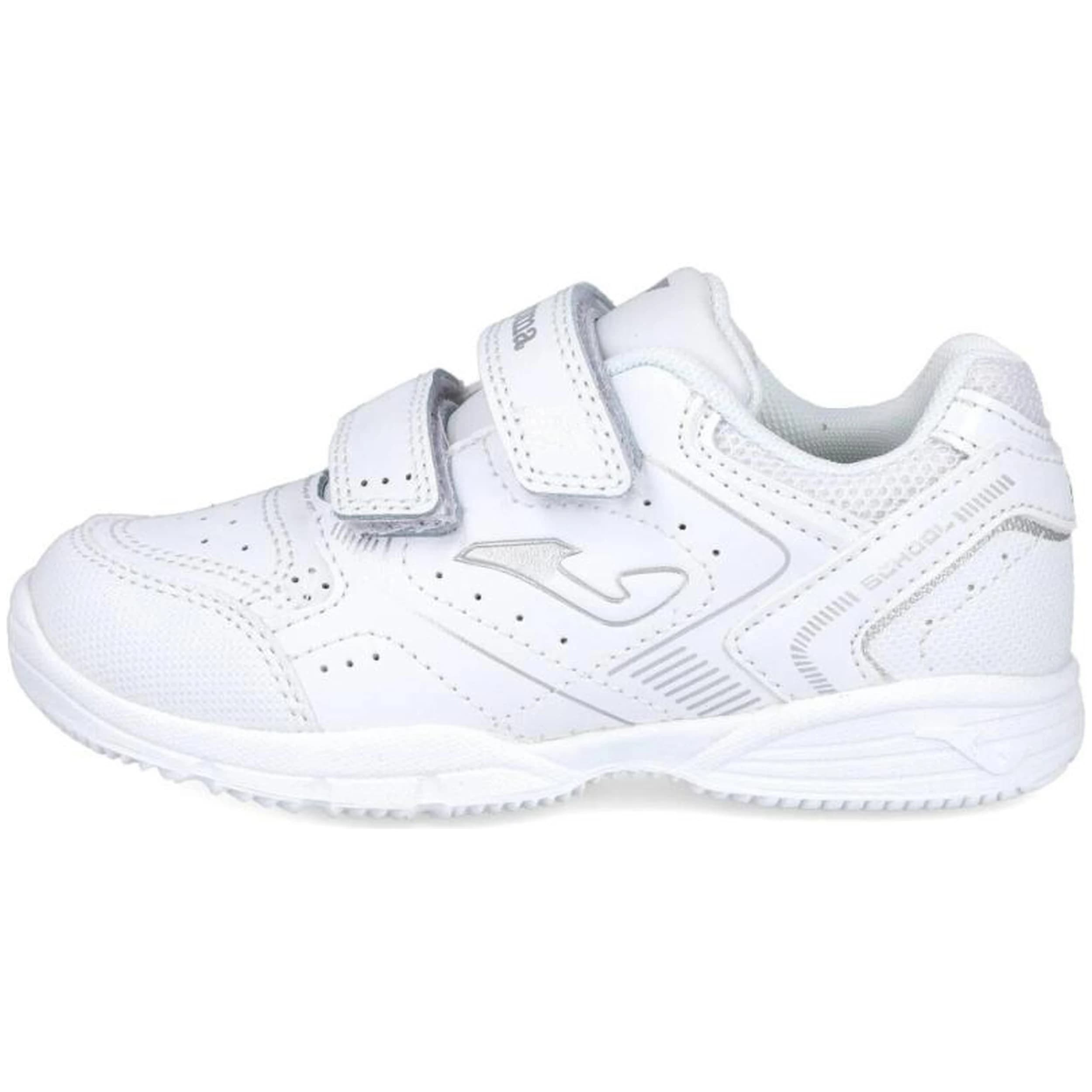 Zapatillas Joma modelo School Jr 2102 Blanco