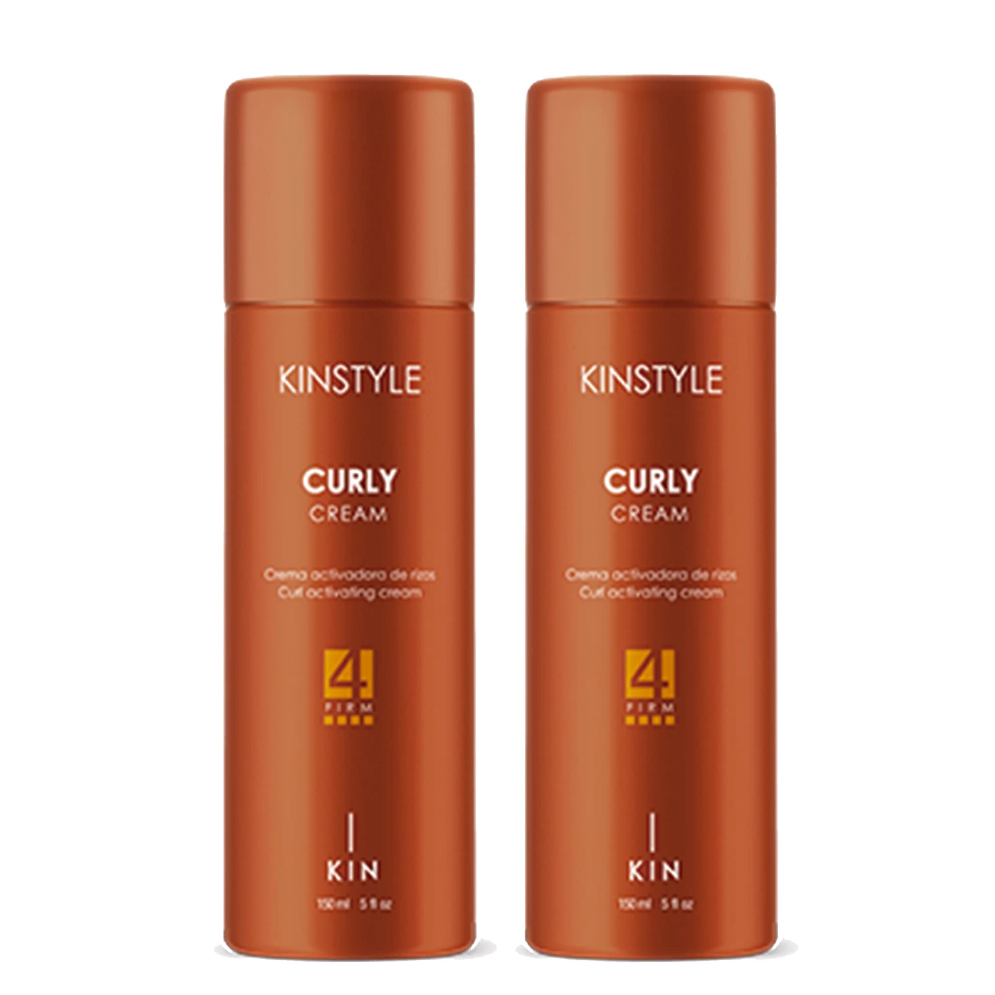 KINSTYLE CURLY CREAM. Crema activadora de rizos, para dar nervio y definir rizos, Pack 2 und. x 150ml