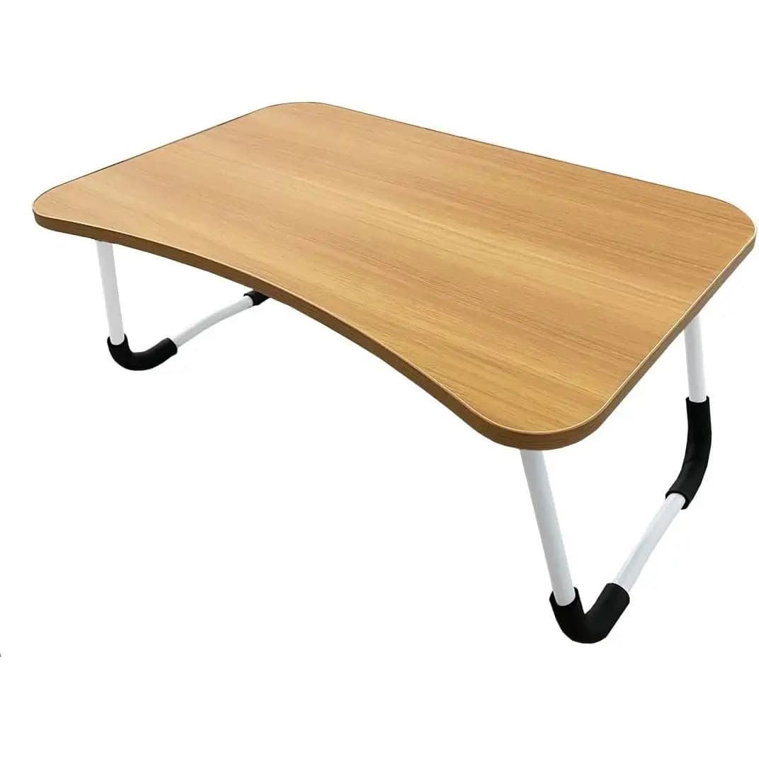 Mesa de Cama para Desayuno o Trabajo, Bandeja Portátil Plegable para PC, Mesita Pequeña Sofá o Suelo, Manualidades EasySpeed