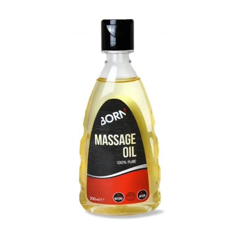 BORN | Aceite De Masaje Deportivo Compuesto 100% De Aceites Vegetales - Born oil es un aceite de masaje 100% PURO Aceite de masaje profesional