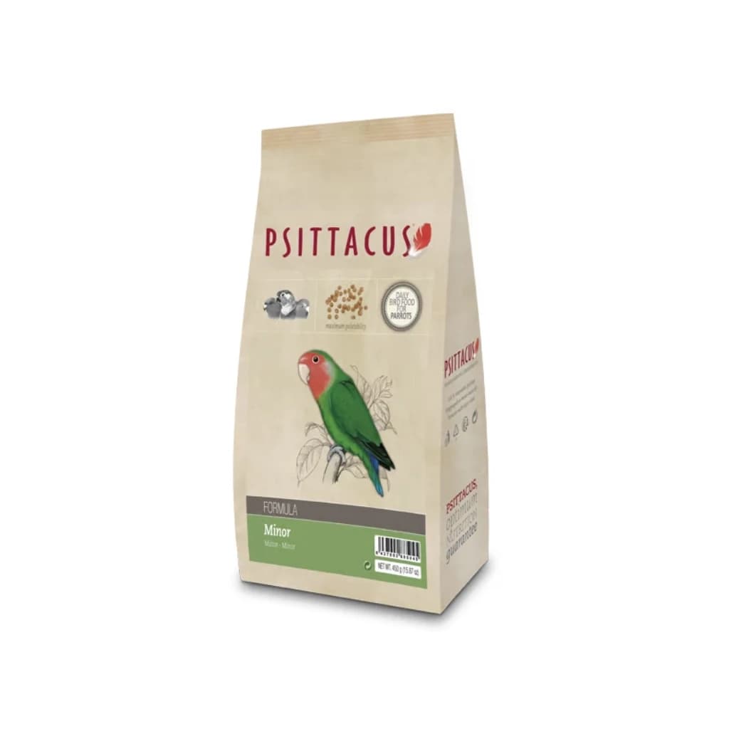 PSITTACUS - Minor - Pienso fórmula mantenimiento Ideado para especies Pequeñas