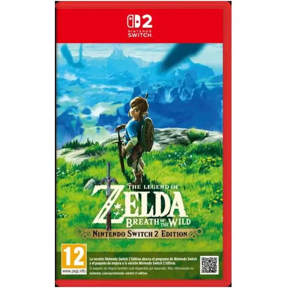 The Legend of Zelda Breath of the Wild Nintendo Switch 2 Edition - Nintendo Switch - Nuevo precintado - PAL España