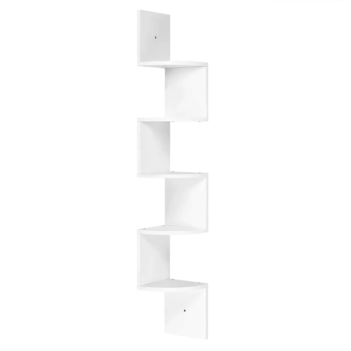 T-Lovendo ESTANTERIA ESQUINA AM-WWL05-WHITE Blanca