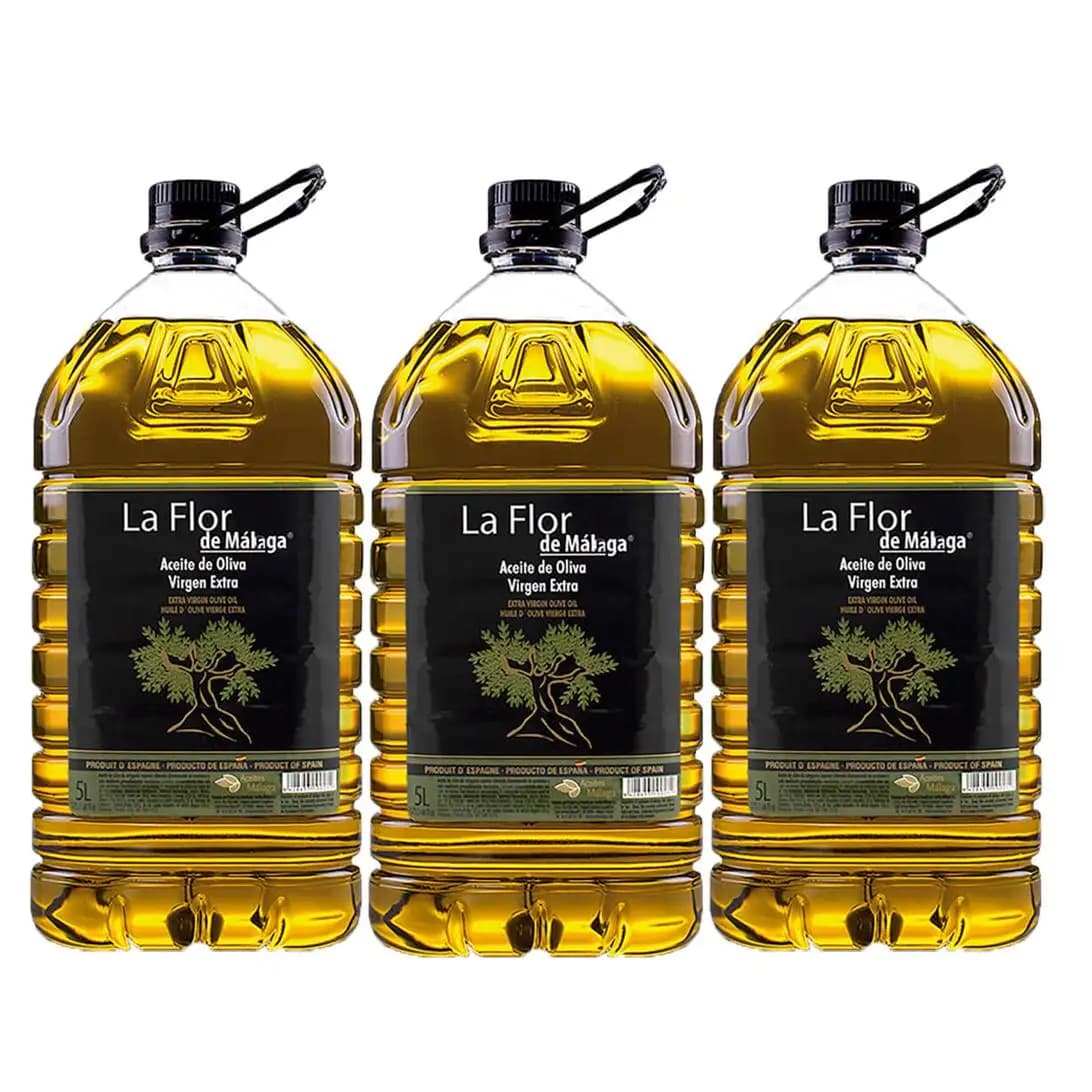 Aceite De Oliva Virgen Extra 5Litros x 3 Garantizado RECIEN ENVASADO 100% Fresco