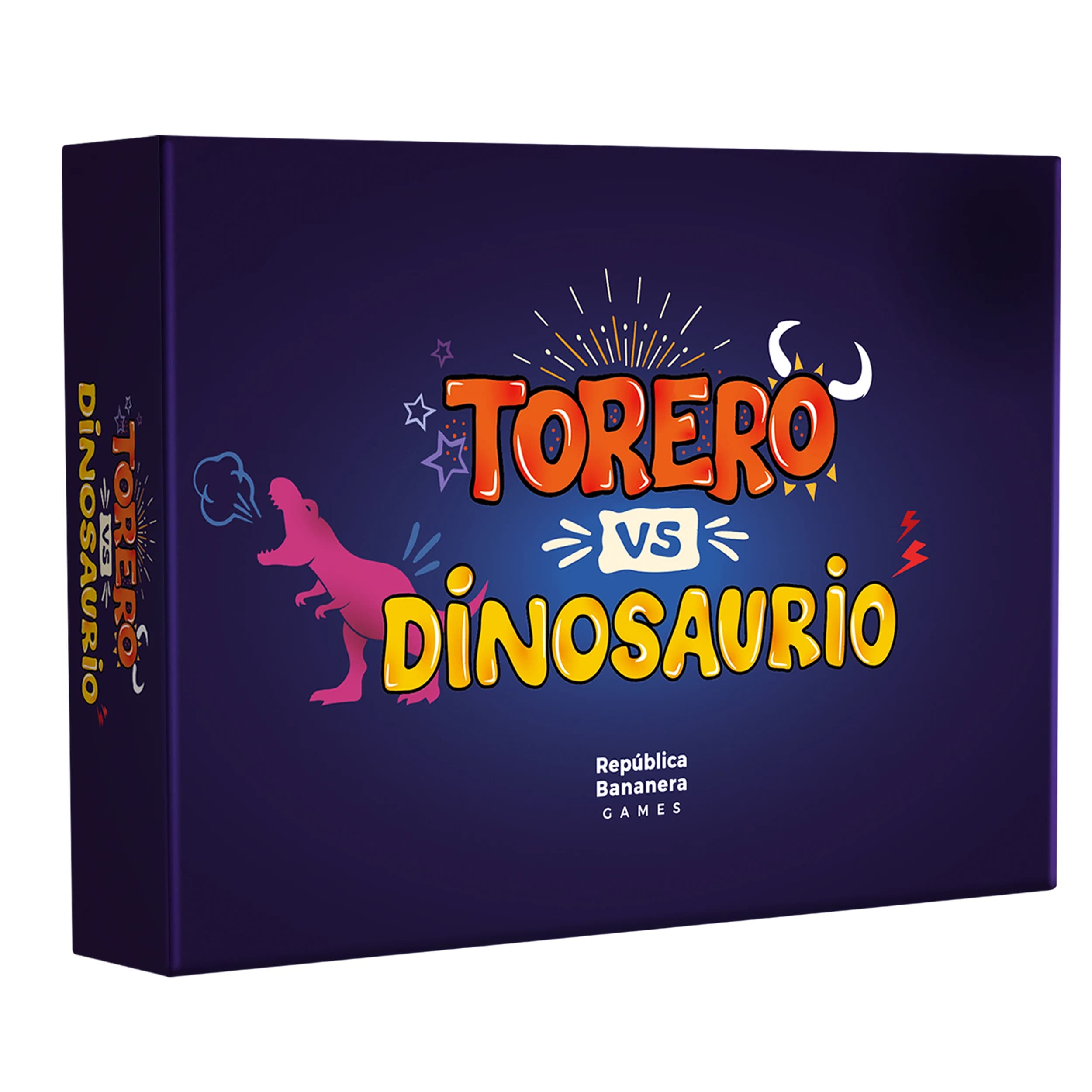 República Bananera Games - Torero vs Dinosaurio - El juego de cartas de luchas surrealistas que te hará reir como nunca