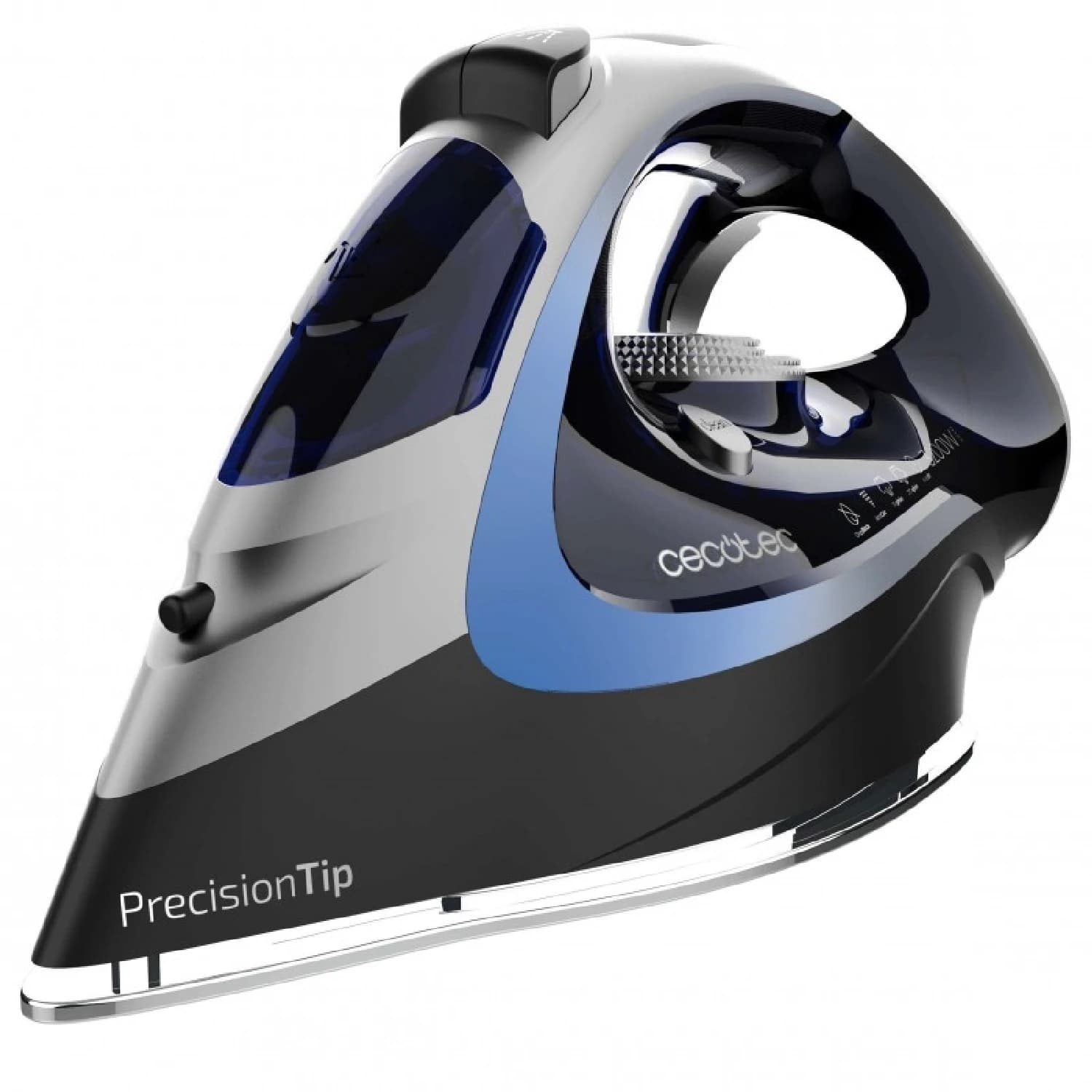 Cecotec Plancha Horizontal IronHero 3200 Force Anodized. 3200 W, Tecnología Power Steam, Golpe de Vapor 270 g/min