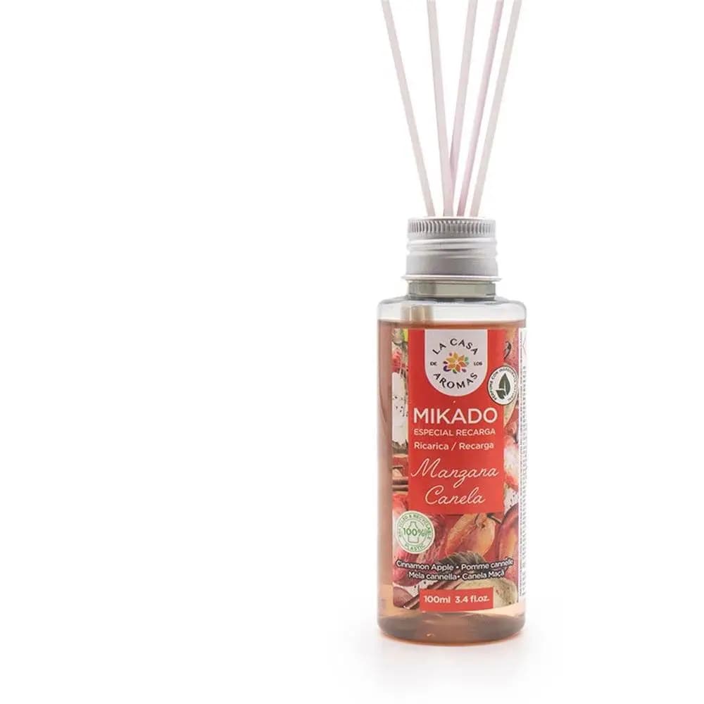 Mikado Ambientador Aroma de 100 Ml - Pack de 3 y 6 Unidades para Hogar - Fragancias Exquisitas