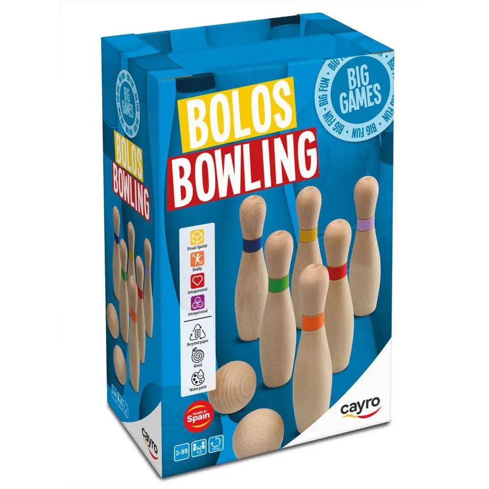 Cayro Cayro Juegos Gigantes Bolos Madera (148)