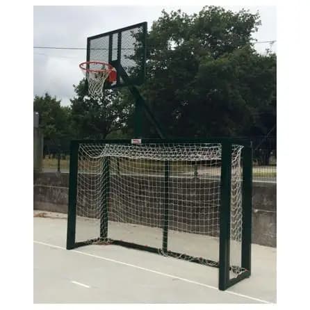 JUEGO PORTERÍAS F.SALA/BALONMANO - CANASTA BASKET VERDE SOFTEE EQUIPMENT Raíz BALONCESTO DEPORTES EQUIPAMIENTO Canastas Instalaciones FÚTBOL SALA -
