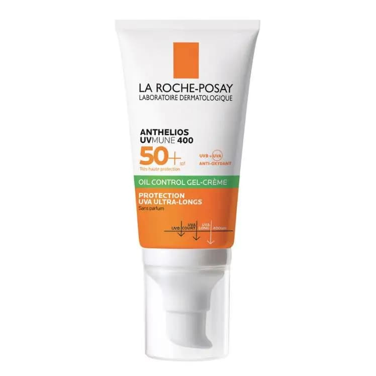 LA ROCHE-POSAY - Anthelios UVMune 400 Gel-Crema Solar Facial Sin Perfume SPF 50+