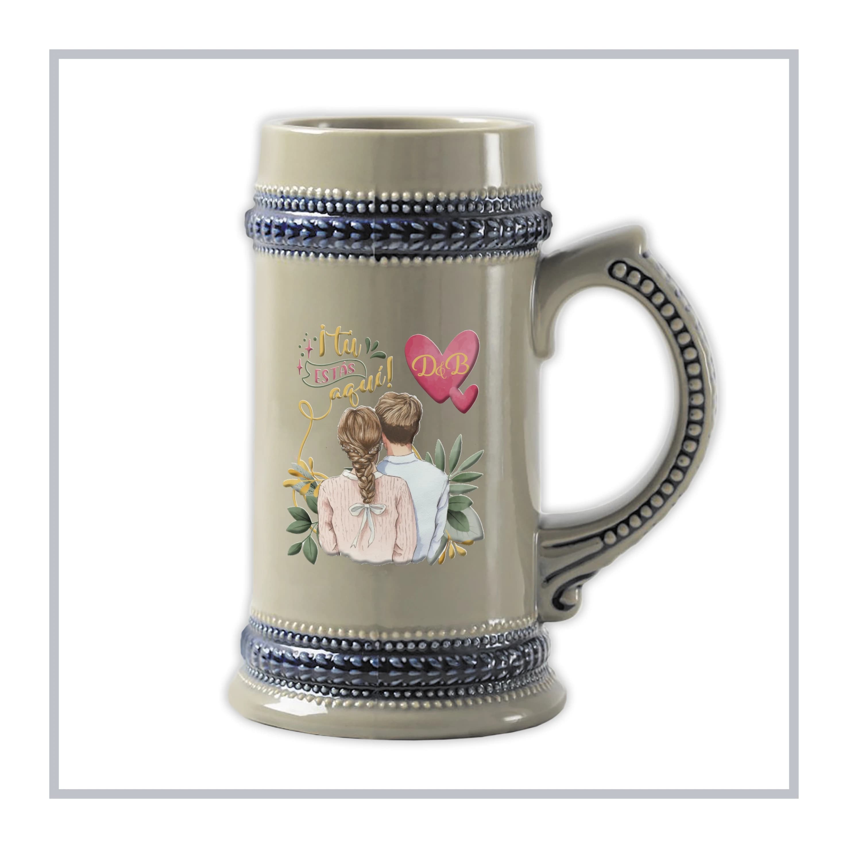 RegaloVip.es - Jarra Cerveza Alemana, jarras con estilo, regalos originales, regalos para boda, regalos para comuniones, regalo para bodas, regalos