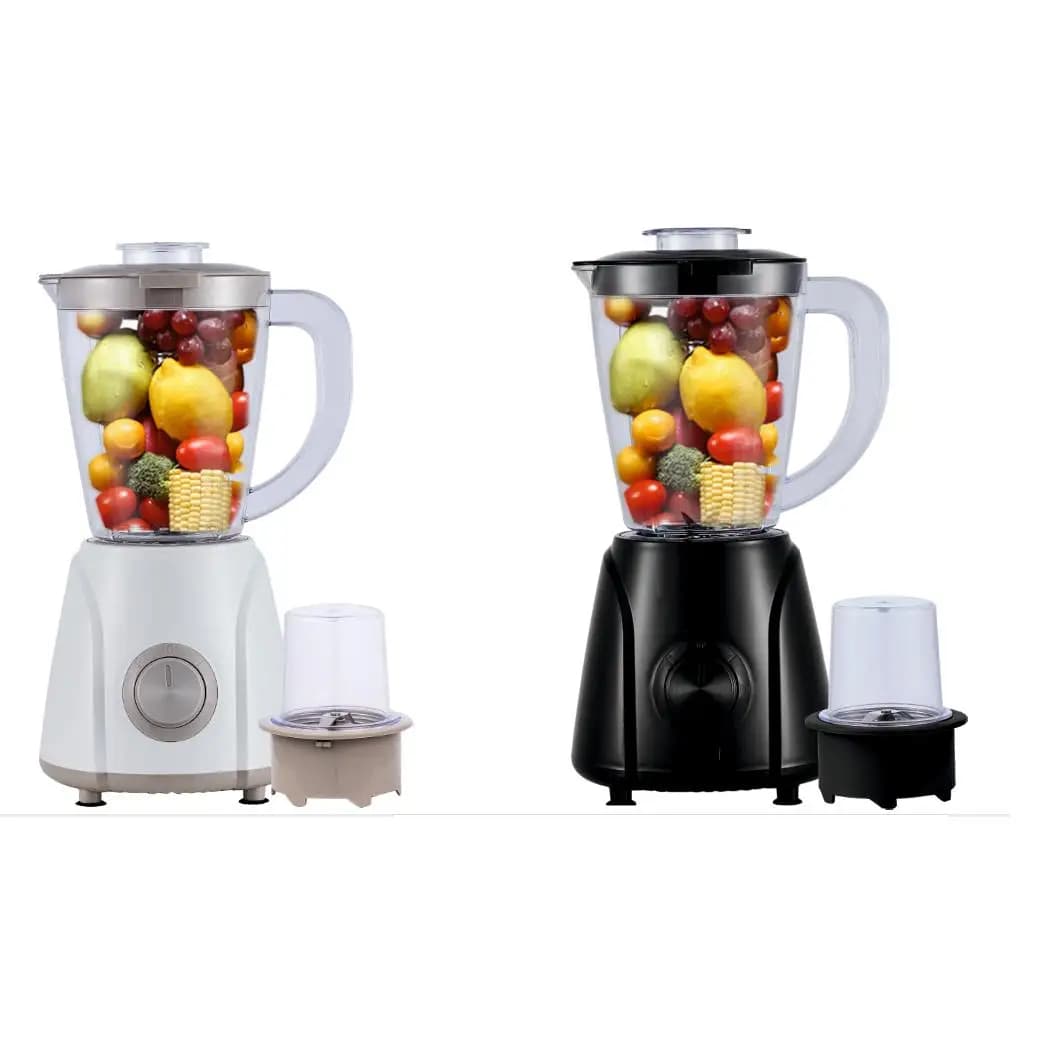 SPARK - BATIDORA LICUADORA Y MOLINILLO 500W VASO PLÁSTICO 1.5L 2 VELOCIDADES - MOLINILLO DE CAFE Y ESPECIAS.