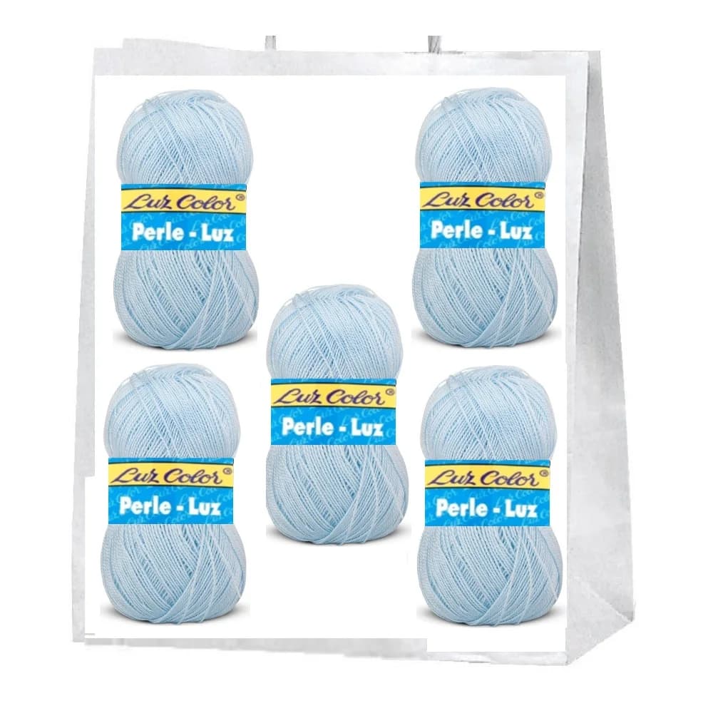 Hilo Perle 205 para Bebé - Pack de 5 Ovillos