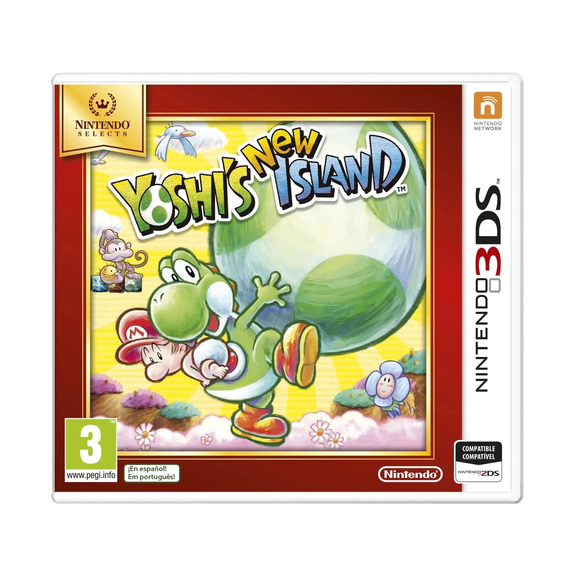 Yoshi's New Island (Selects) (Importacion UK) - 3DS - Nuevo Precintado