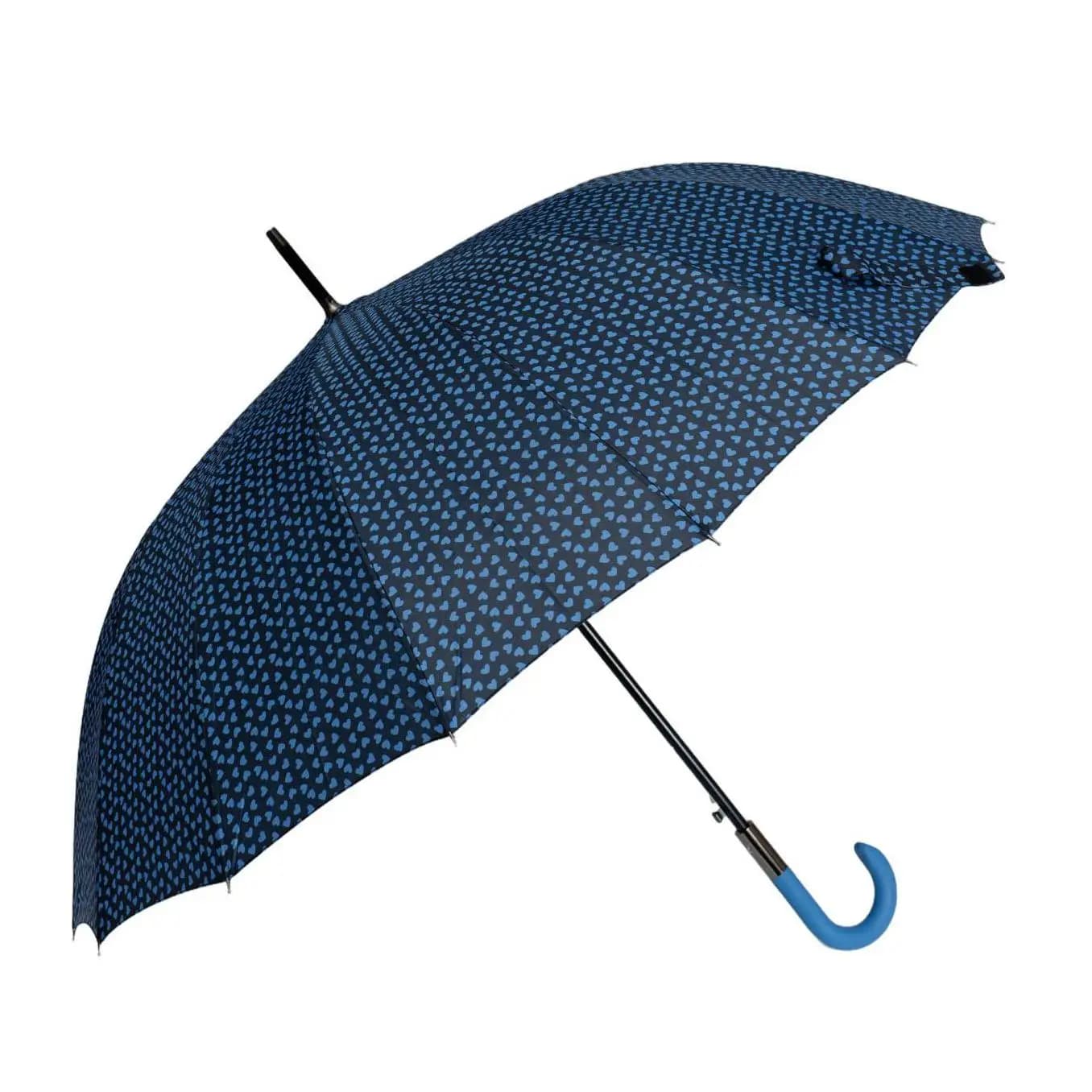 J.S ONDO PARAGUA LARGOS ANTIVIENTOS ESTAMPADOS Hombre Mujer Infantil , Paraguas Holográfico Automático Plegable, 16 Varillas Resiste Al Viento,