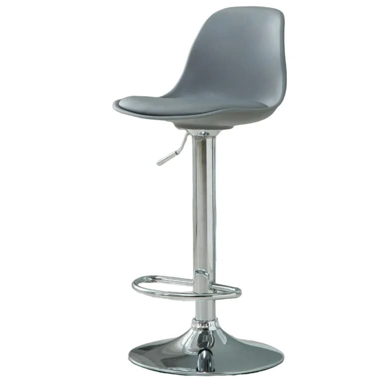 Silla giratoria de Bar alta ajustable, asiento nórdico moderno, elevador de escritorio frontal con taburete alto, respaldo de moda, silla de Bar con