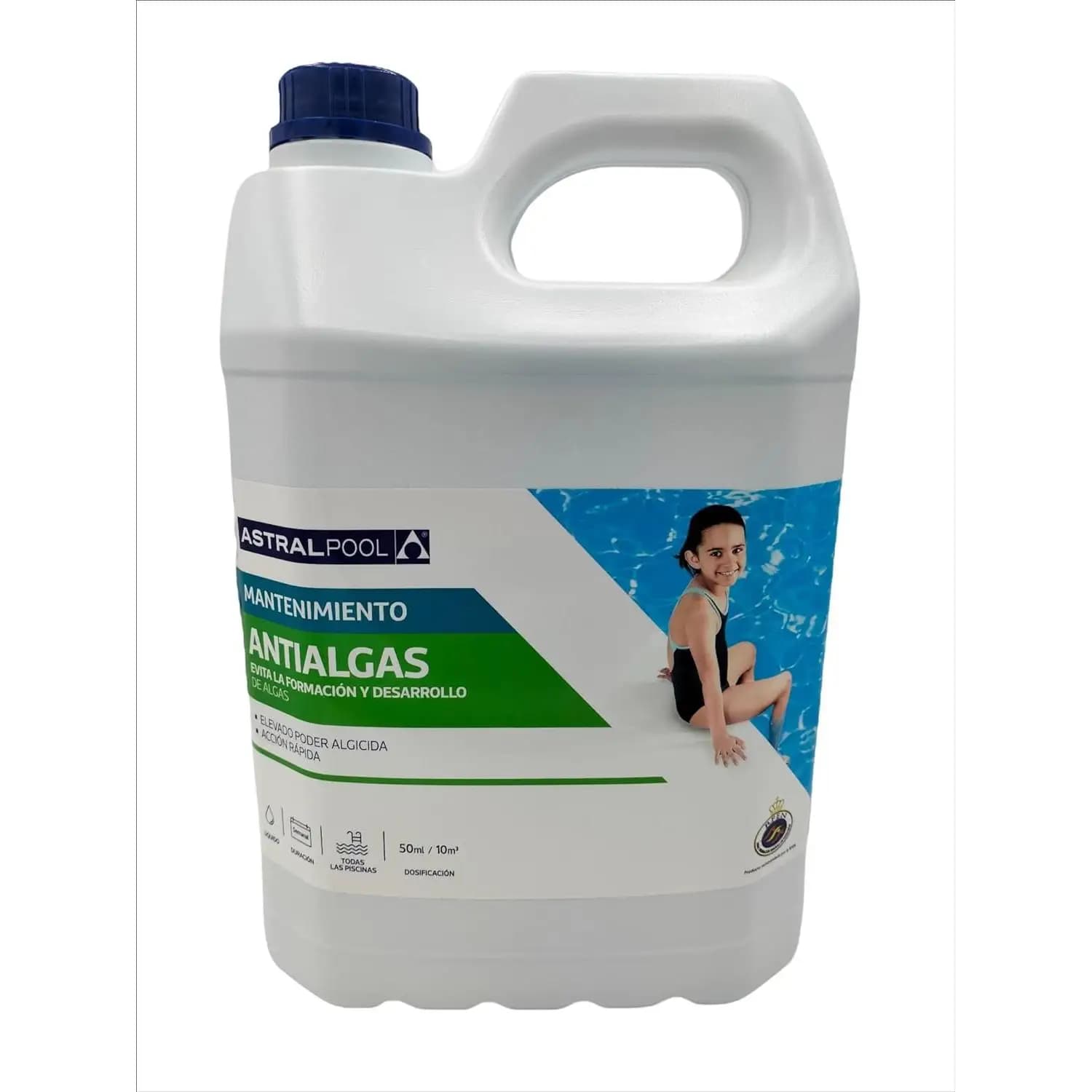 Antialgas Astralpool 5Litros Varios Modelos Algicida Abrillantador y Concentrado