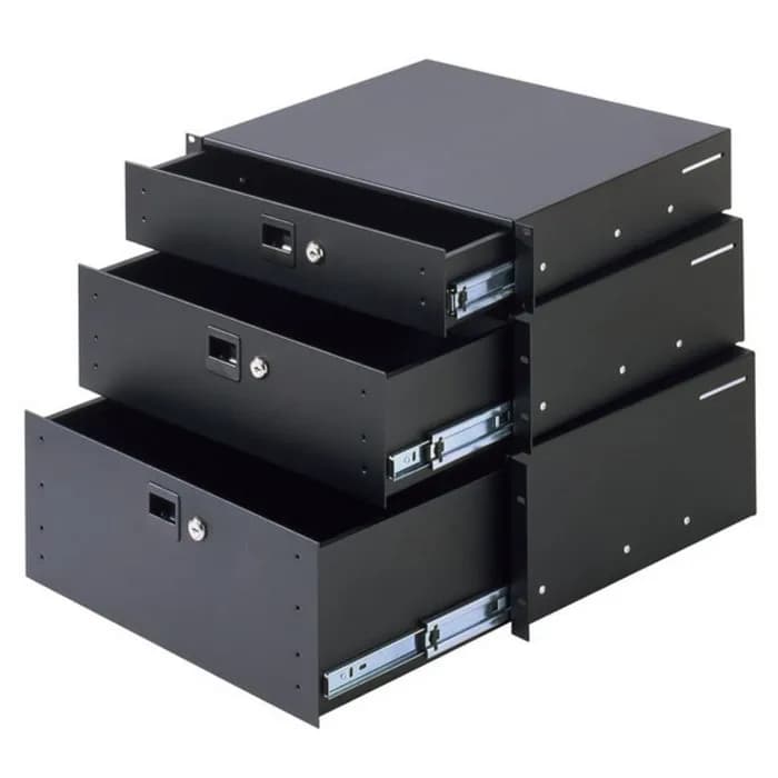Cajon Rack 19in 2U NEGRO