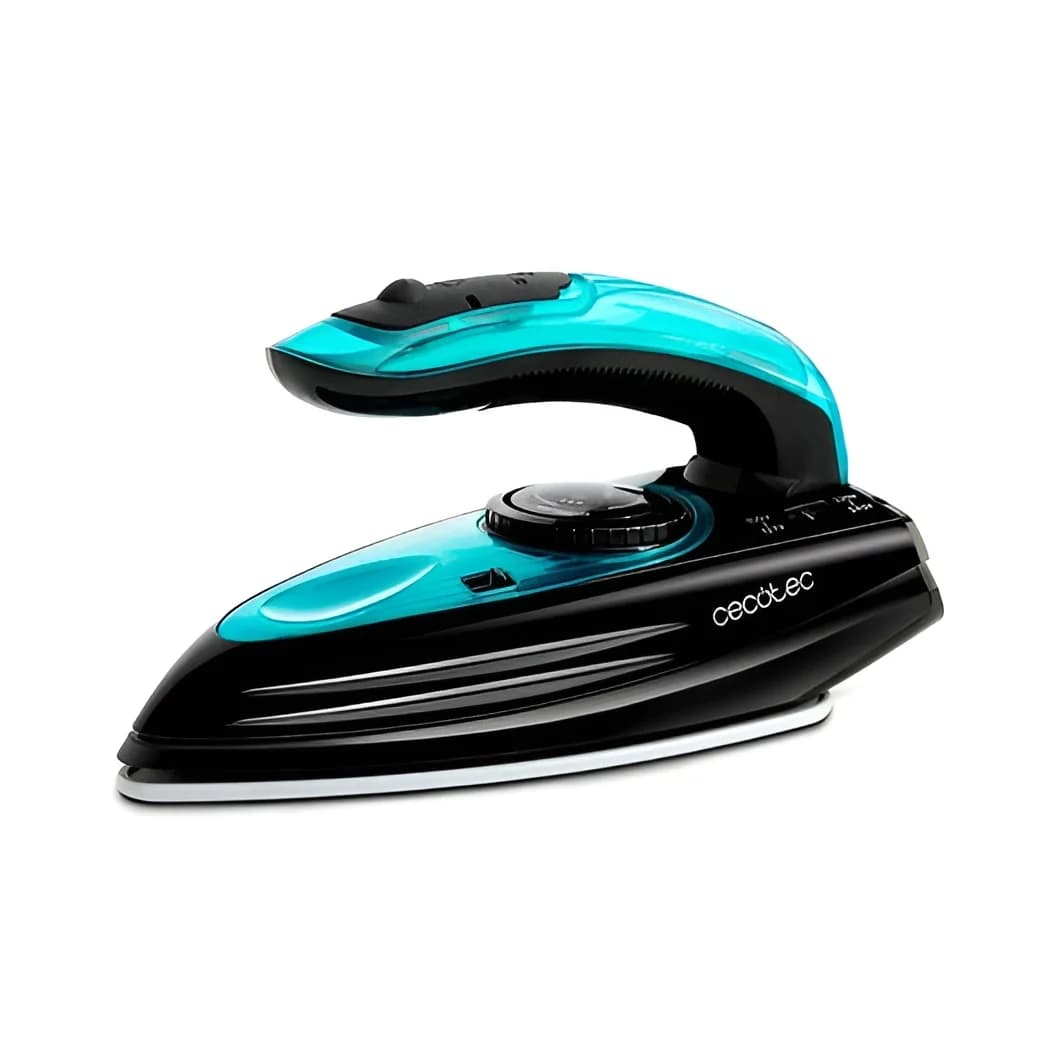 Cecotec Plancha de Viaje Goforce 8000 Folding Titanium. Potencia 1200 W, Vapor Continuo 15g/min, Golpe de Vapor 53g/min, Compacta, Ligera y Potente