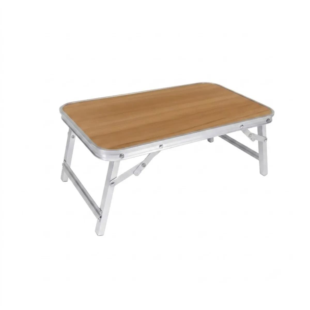 Zylx shopping - Bandeja Mesa Plegable de Aluminio para Cama y Sofá, 50x30x25 cm | Escritorio Portátil para Ordenador, Desayuno y Camping (2 Modelos